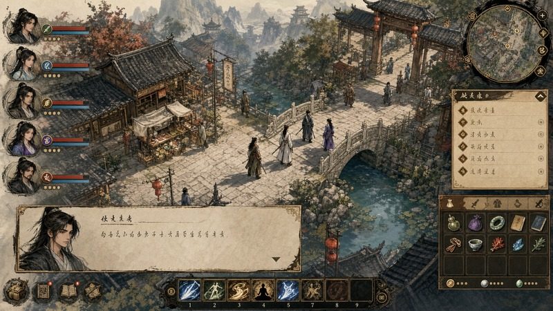 金庸群侠传5爱与死仙狐MOD六周年 任务推进 页面配图 1
