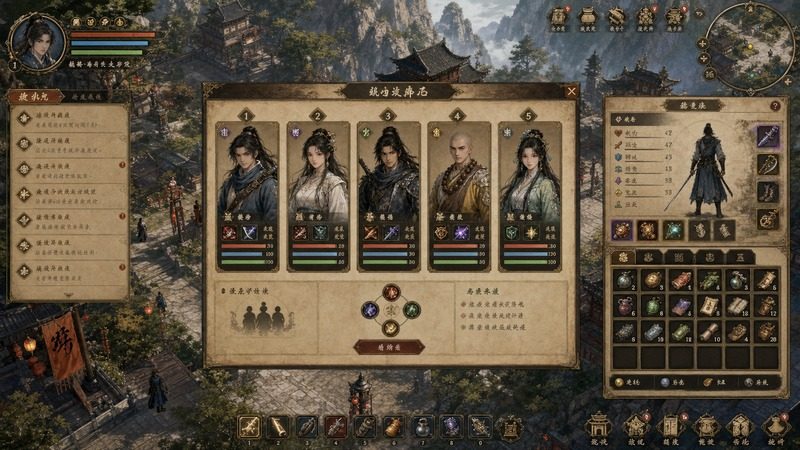 金庸群侠传5爱与死仙狐MOD六周年 版本内容 演示图 8